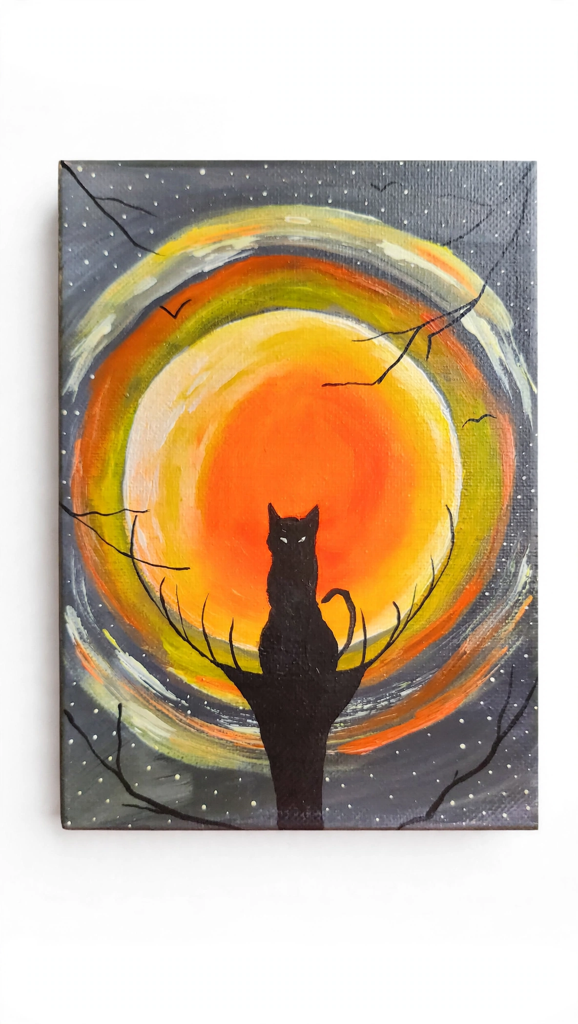 Midnight Sun — Painting on canvas