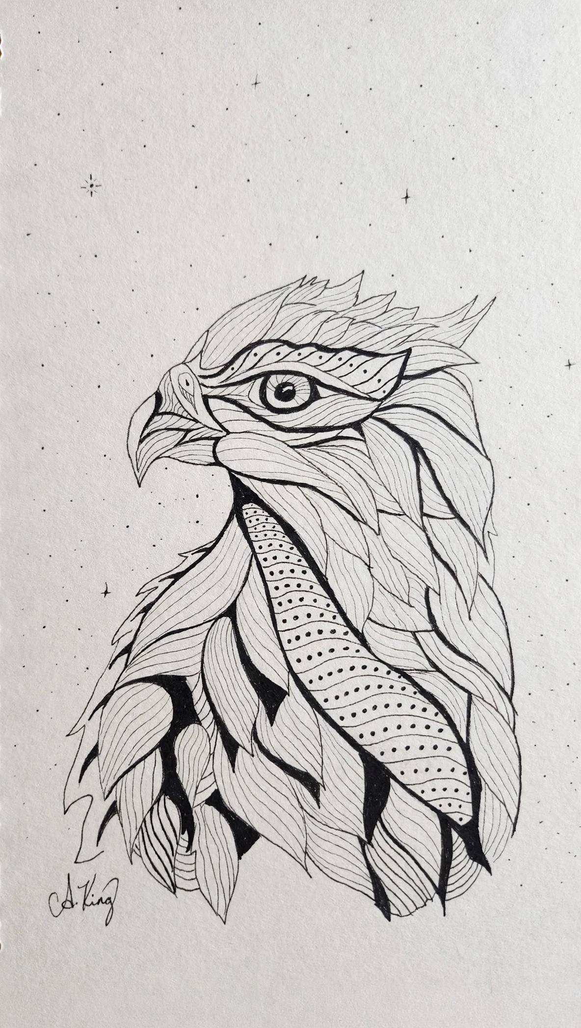 Abstract Hawk — Ink