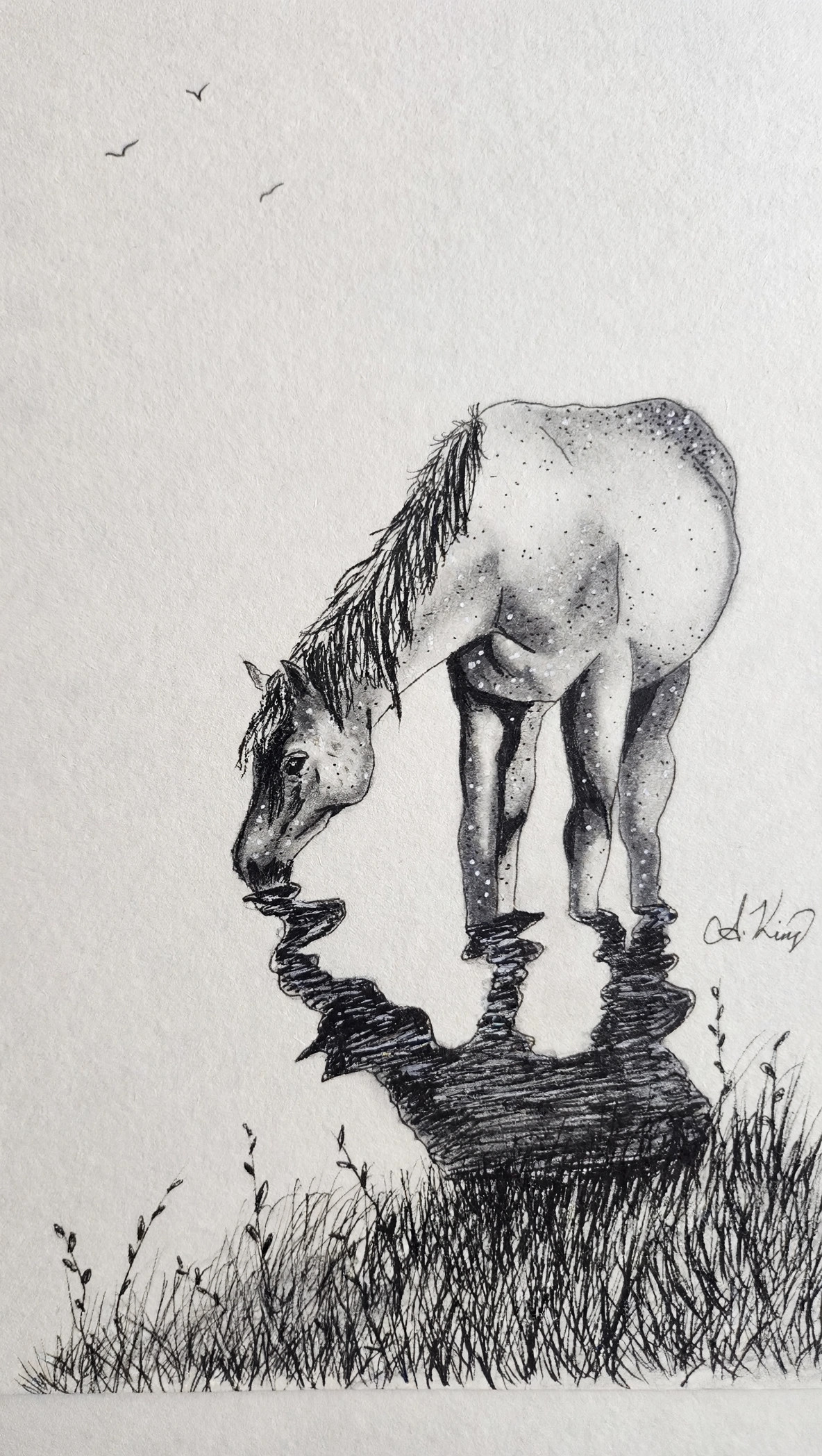 Peace — Ink Pen & Pencil