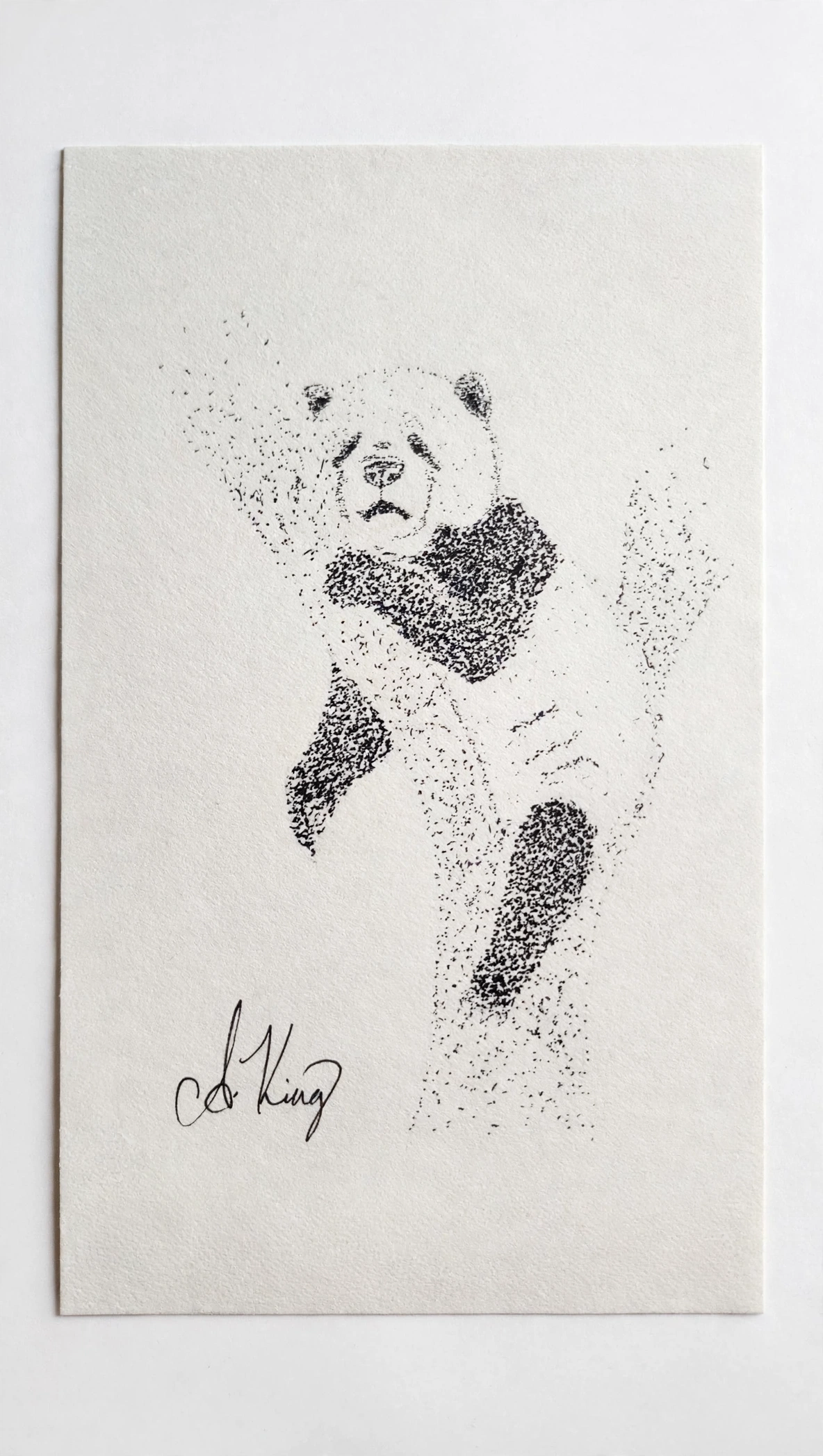 Lazy Days — Ink pen